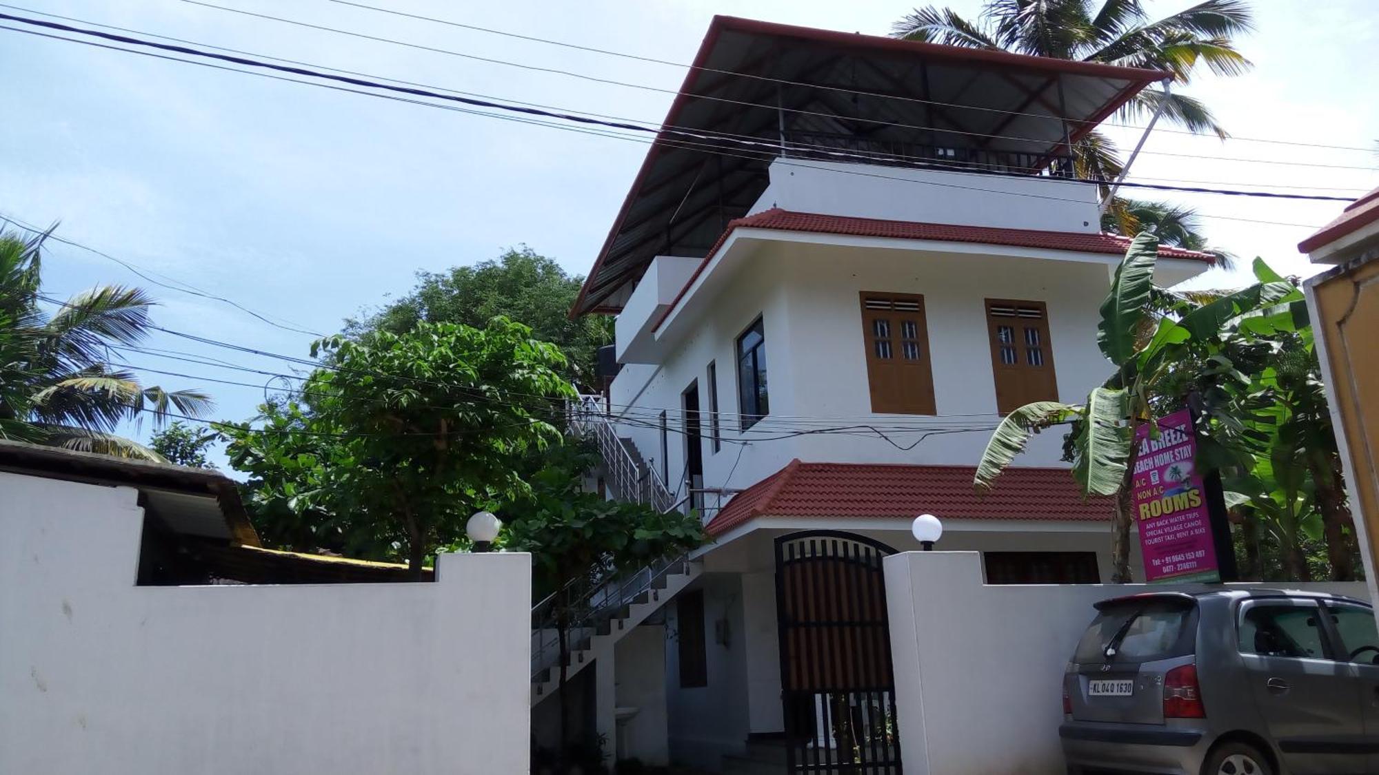 Sea Breeze Beach Home Alappuzha Exteriér fotografie